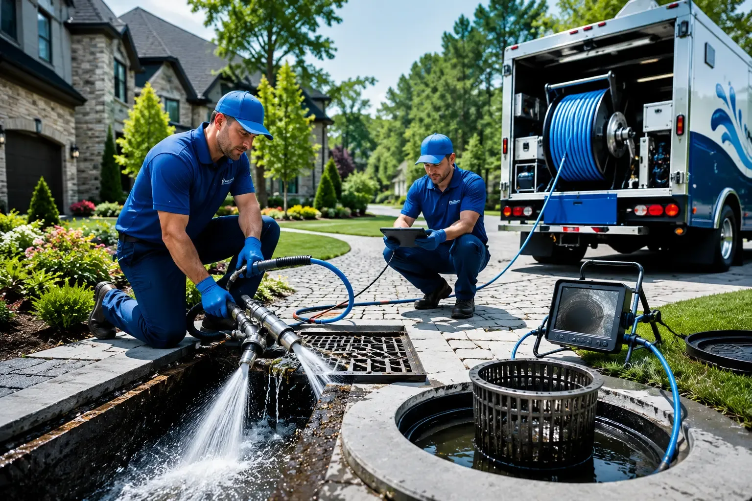 Local outdoor drain cleaning professionals in Highgate Center, VT